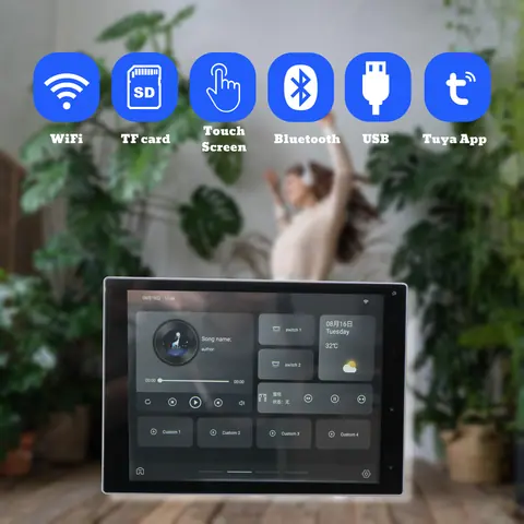 Lucky Tone 8-Inch Horizontal Touch Music Host, product photo 2 of 7